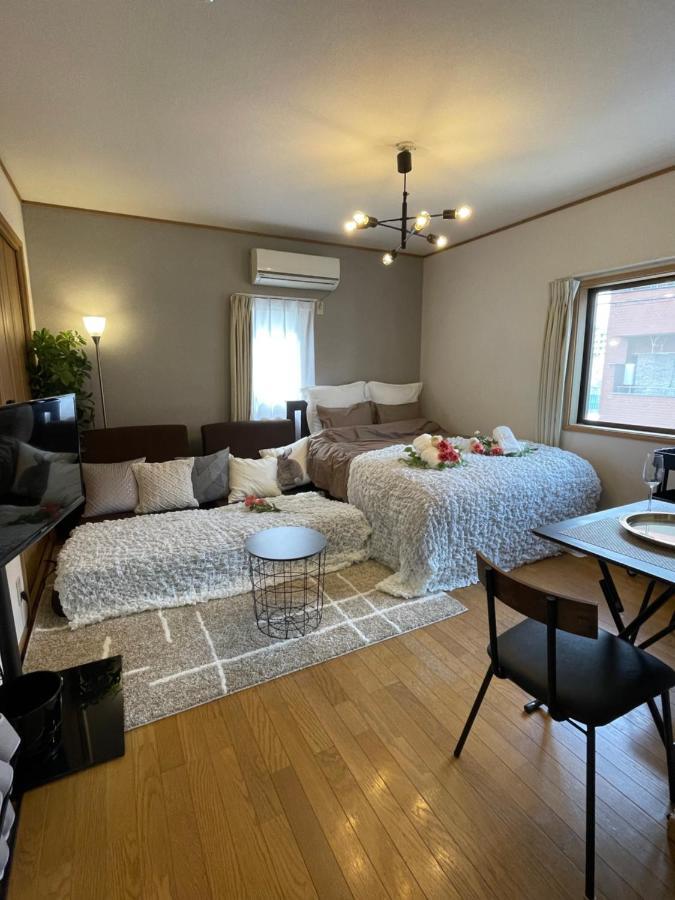 טוקיו Best Shinjuku Modern Full-Furnished Apartment1 Only 2Min To Shinjuku By Train מראה חיצוני תמונה